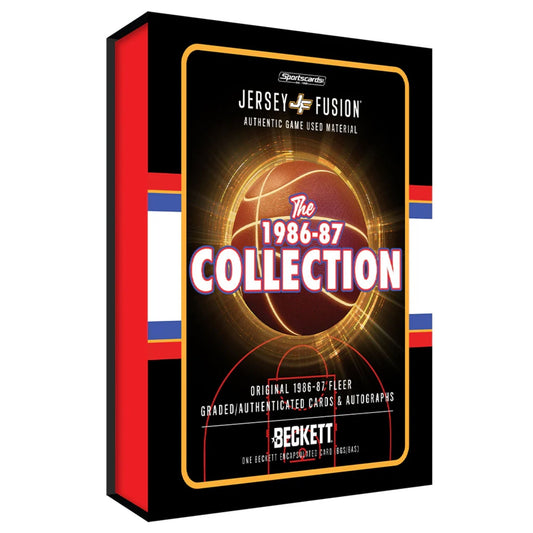 Jersey Fusion The 1986/87 Collection Basketball Hobby Box