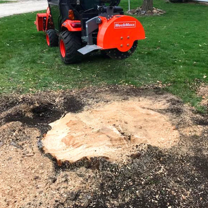 3-Point Hitch PTO Stump Grinder with 34 Carbide Teeth (PTO Shaft Included with Slip Clutch),  for 15-45HP Tractor; SG24.