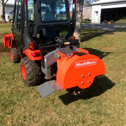 3-Point Hitch PTO Stump Grinder with 34 Carbide Teeth (PTO Shaft Included with Slip Clutch),  for 15-45HP Tractor; SG24.