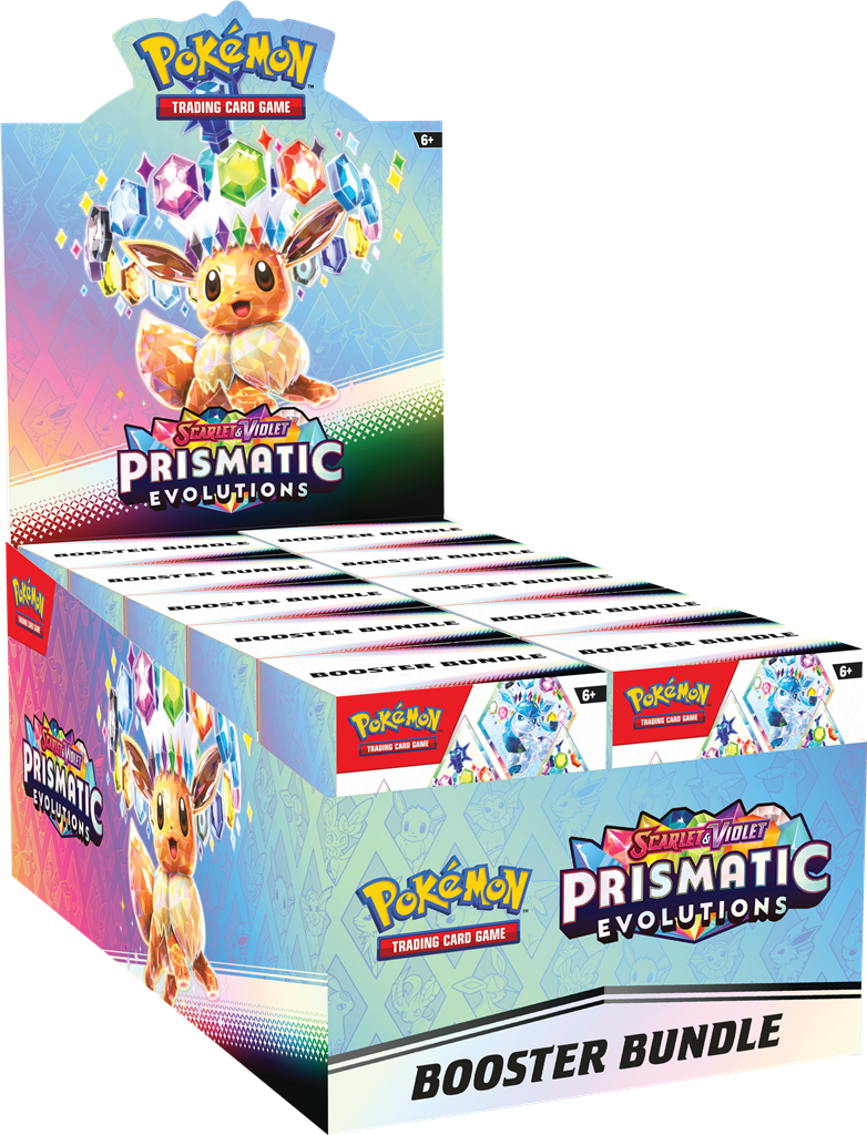 Pokémon TCG: Scarlet & Violet - Prismatic Evolutions - Booster Bundle