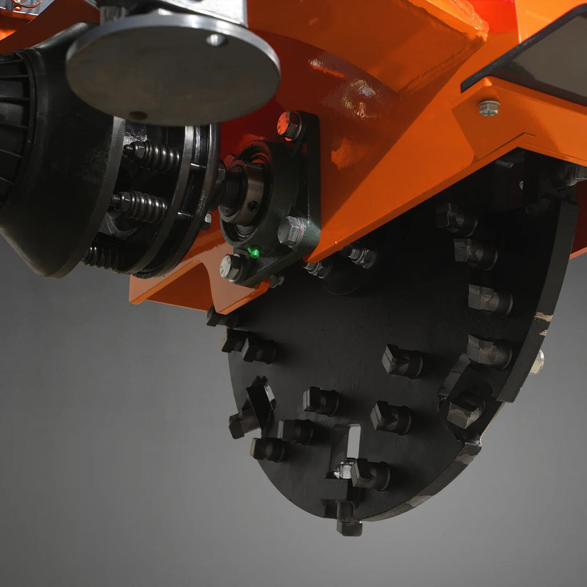 3-Point Hitch PTO Stump Grinder with 34 Carbide Teeth (PTO Shaft Included with Slip Clutch),  for 15-45HP Tractor; SG24.