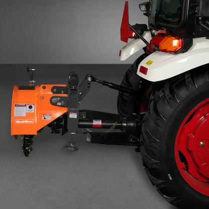 3-Point Hitch PTO Stump Grinder with 34 Carbide Teeth (PTO Shaft Included with Slip Clutch),  for 15-45HP Tractor,  SG24