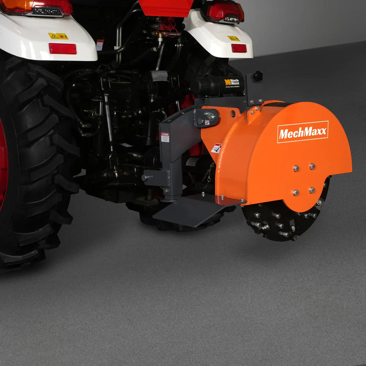 3-Point Hitch PTO Stump Grinder with 34 Carbide Teeth (PTO Shaft Included with Slip Clutch),  for 15-45HP Tractor,  SG24