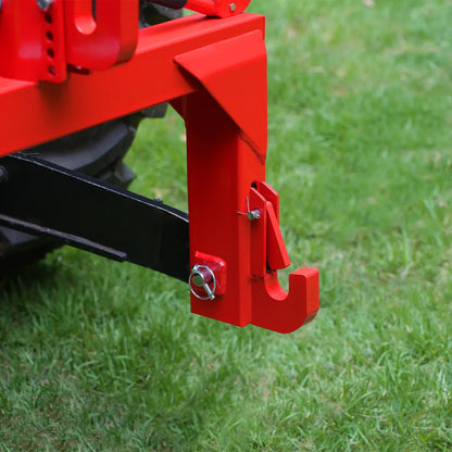 3 Point Quick Hitch Cat 1 for Tractors, Red, QH1R