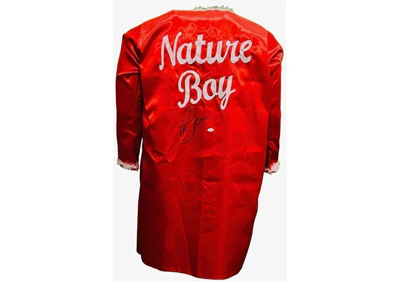 Ric Flair Signed WWE Red Robe Wrestling Collectible (JSA)