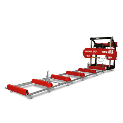 MechMaxx 36" MAX Portable Sawmill,  25HP 688cc HONDA GX690 V-Twin Engine,  35" Board Width,  20' Track Length ( 10 x Blades Included ) SM36HMAX