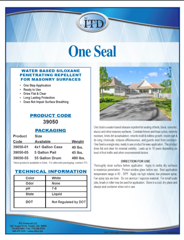 One Seal  5 Gallon