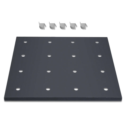 ( 1 Pack / 1 Pcs ) Shelf with 5 Pcs Clips, 210L Cabinet, Black (for SKU:203012, 203013)