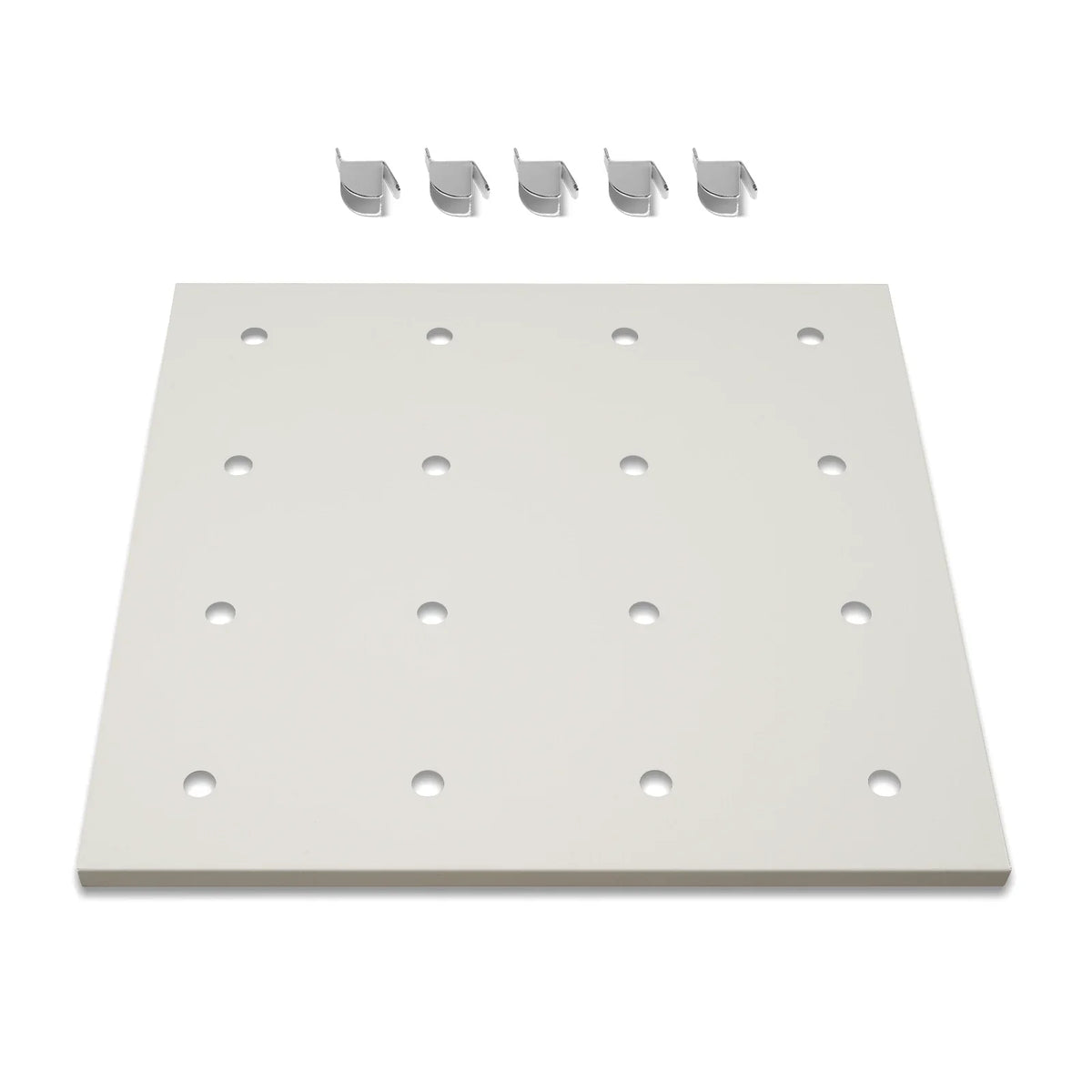 ( 1 Pack / 1 Pcs ) Shelf with 5 Pcs Clips, 540/730L Cabinet, White (for SKU:203002W, 203010W, 203006W, 203011W)
