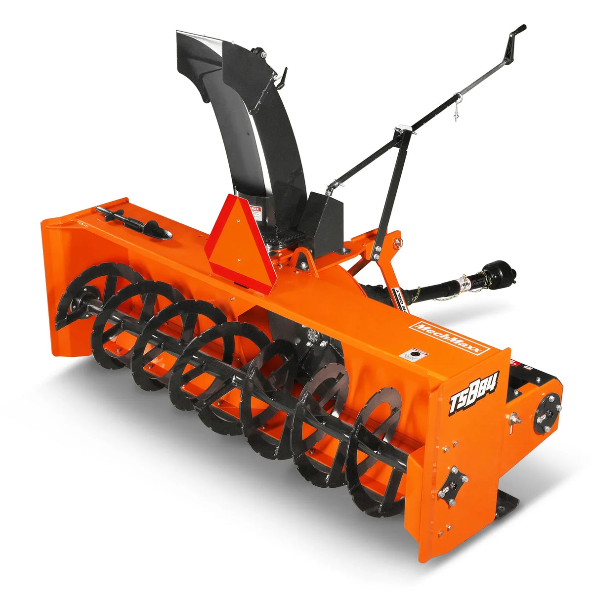 84" 3 Point PTO Snow Blower 24" Impeller Diameter 360° Snow Chute (PTO Shaft Included with Slip Clutch),  35-95 HP,  TSB84T