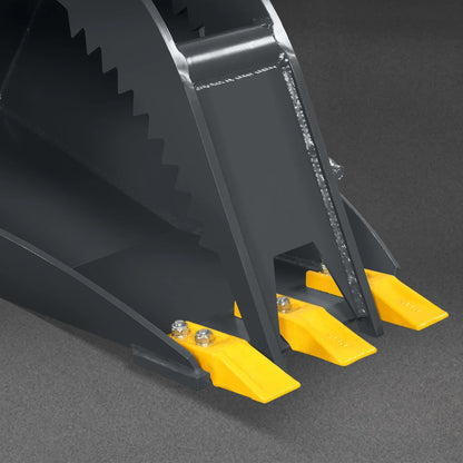 36'' Max Opening Mini Skid Steer Stump Grapple Bucket