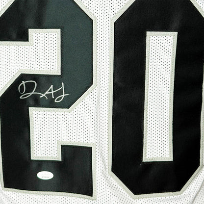 Damon Arnette Signed Las Vegas White Football Jersey (JSA)