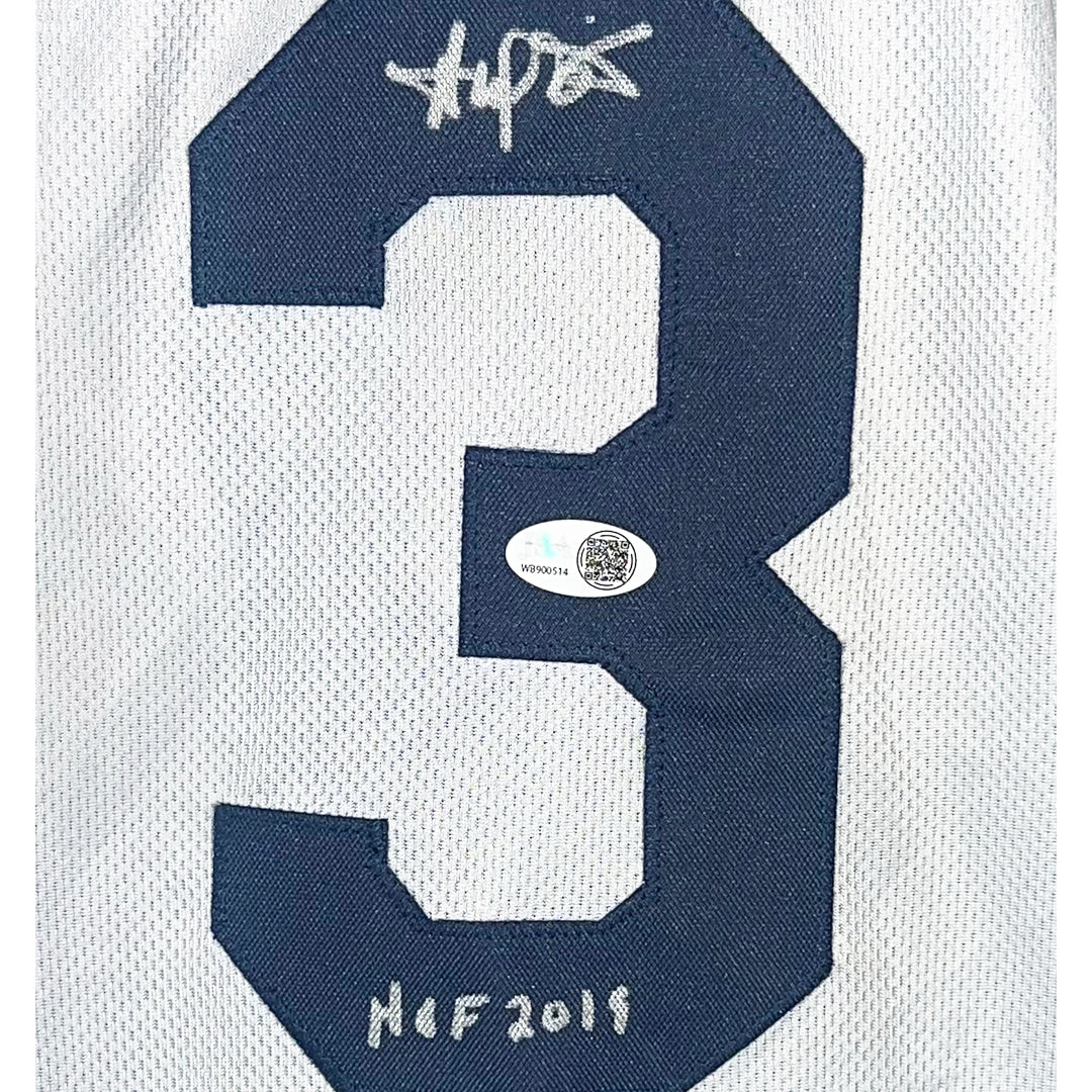Harold Baines Signed HOF 2019 Inscription Chicago White Baseball Jersey (JSA)
