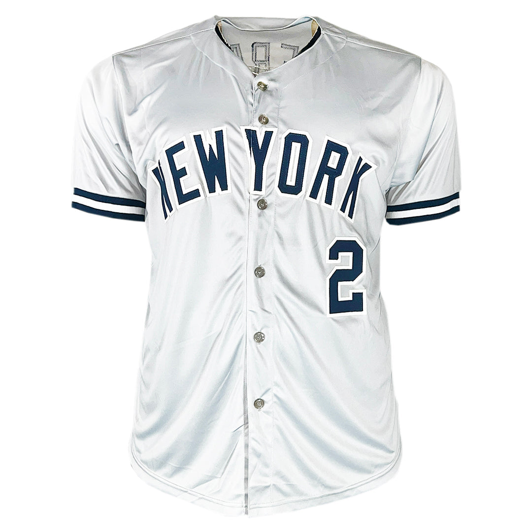 Dale Berra Signed New York Gray Baseball Jersey (Beckett)