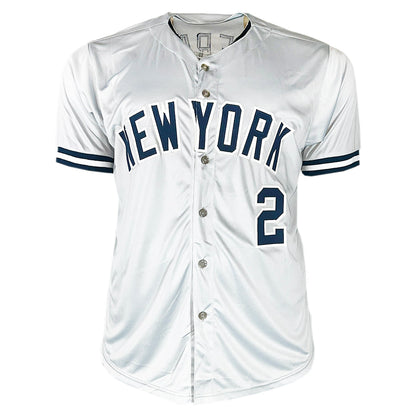 Dale Berra Signed New York Gray Baseball Jersey (Beckett)