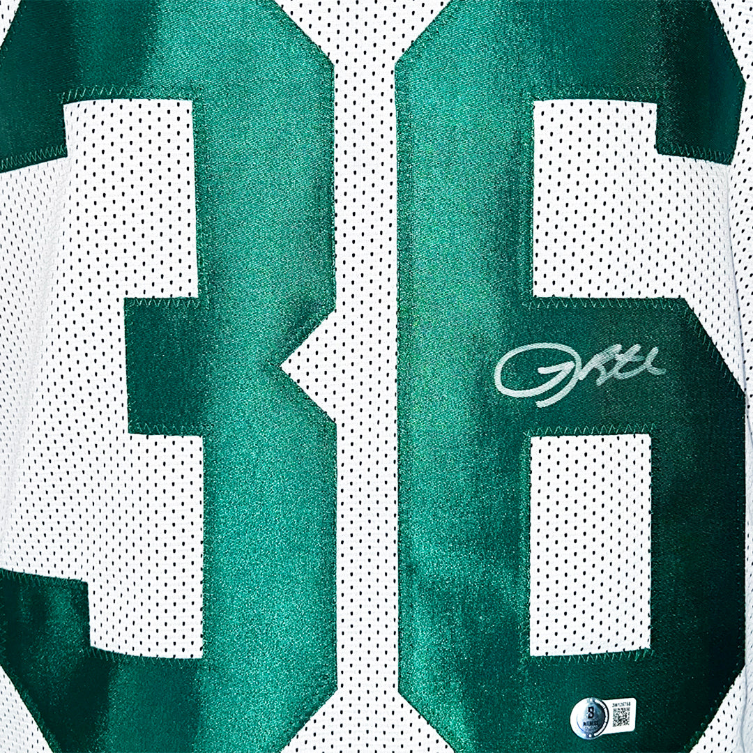 Leroy Butler Signed Green Bay White Football Jersey (Beckett)