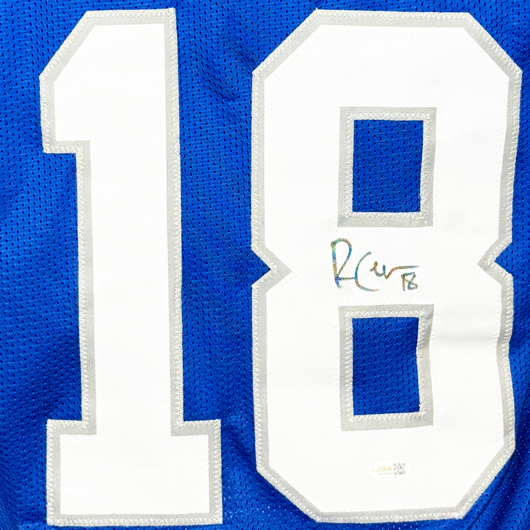 Randall Cobb Signed Kentucky College Blue Football Jersey (JSA)