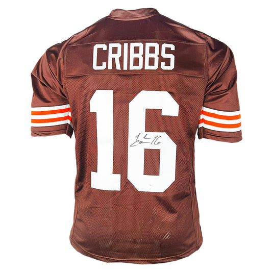 Josh Cribbs Signed Cleveland Brown Football Jersey (JSA)