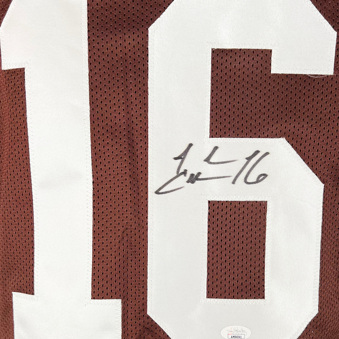 Josh Cribbs Signed Cleveland Brown Football Jersey (JSA)