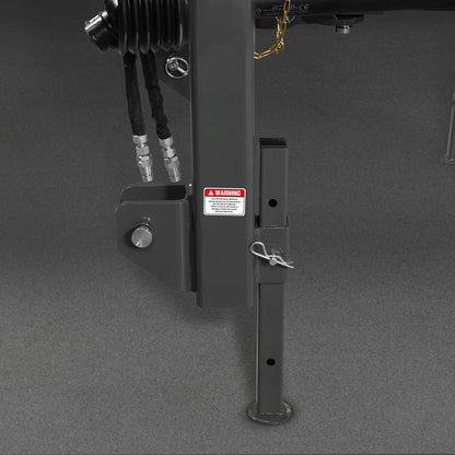 72" Heavy Duty Offset Ditch Bank Flail Mower,  90° Tilt,  70-100 HP Tractor,  3-Point Hitch,  PTO Driven,  VAM72