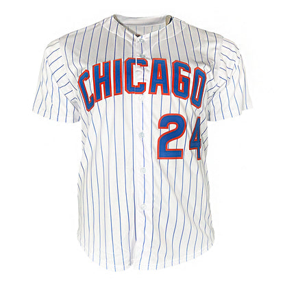 Dexter Fowler Signed 16 WSC Inscription Chicago Pinstripe Baseball Jersey (JSA)