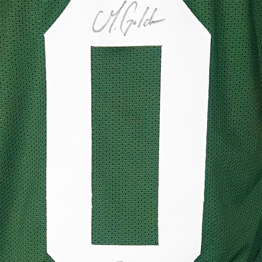 Matthew Golden Signed Green Bay Green Football Jersey (Beckett)