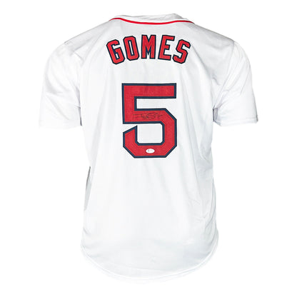 Jonny Gomes Signed Boston White Baseball Jersey (PSA)
