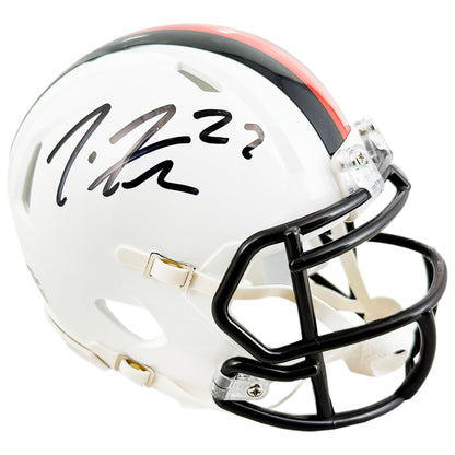 Joe Haden Signed Cleveland Browns Alt 2023 Speed Mini Football Helmet (JSA)