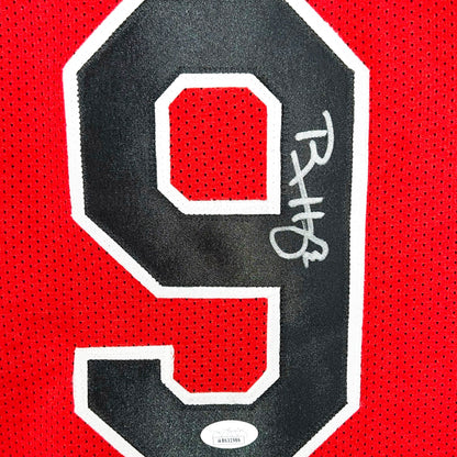 Ron Harper Signed Chicago Red Basketball Jersey (JSA)