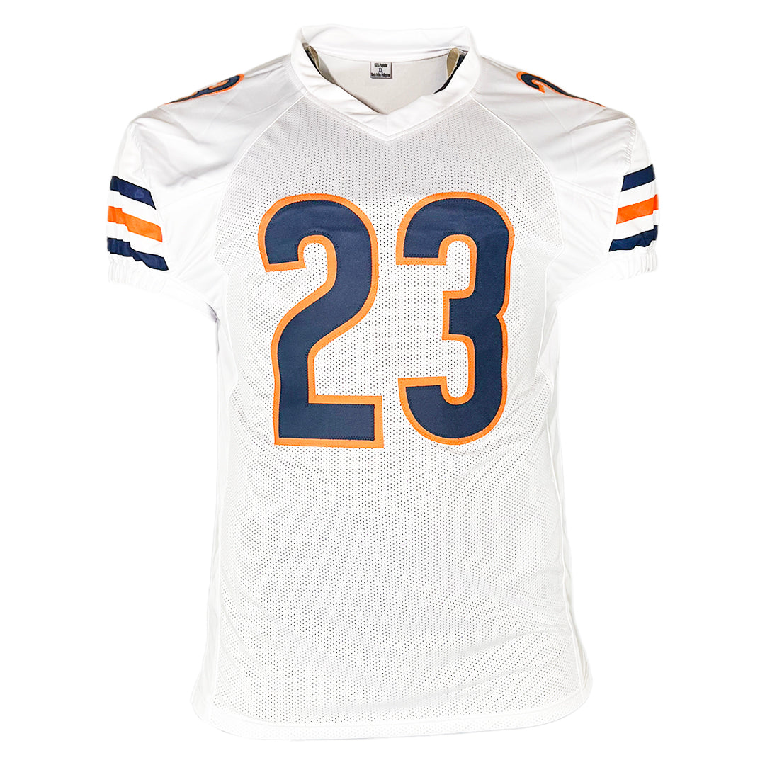 Devin Hester Signed Chicago White Game Style Football Jersey (JSA)