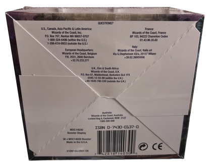 (Factory Sealed Case of 6) Harry Potter TCG: Base Set Booster Box (2001) (Wizards of the Coast - WOTC)