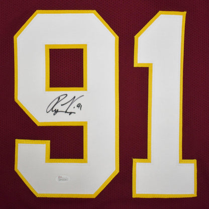 Ryan Kerrigan Signed Washington Maroon Football Jersey (JSA)