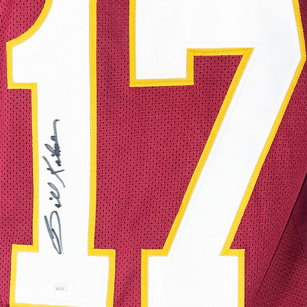 Bill Kilmer Signed Washington Red Football Jersey (JSA)