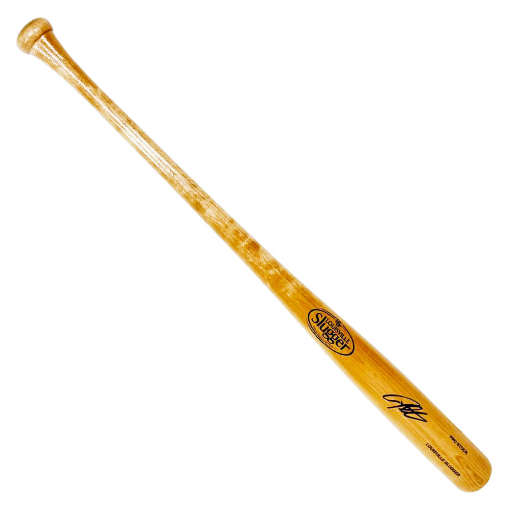 Derrek Lee Signed Louisville Slugger Official MLB Blonde Baseball Bat (Beckett)
