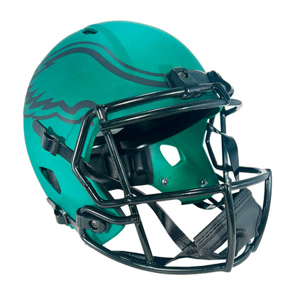 LeSean McCoy Signed Philadelphia Eagles Rave Full-Size Replica Football Helmet (Beckett)