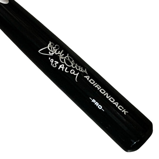 Jack McDowell Signed 93 AL CY Inscription Rawlings Black Baseball Bat (Beckett)