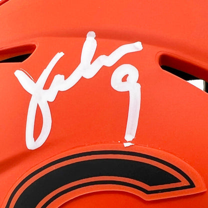 Jim McMahon Signed Chicago Bears Rave Mini Football Helmet (Beckett)