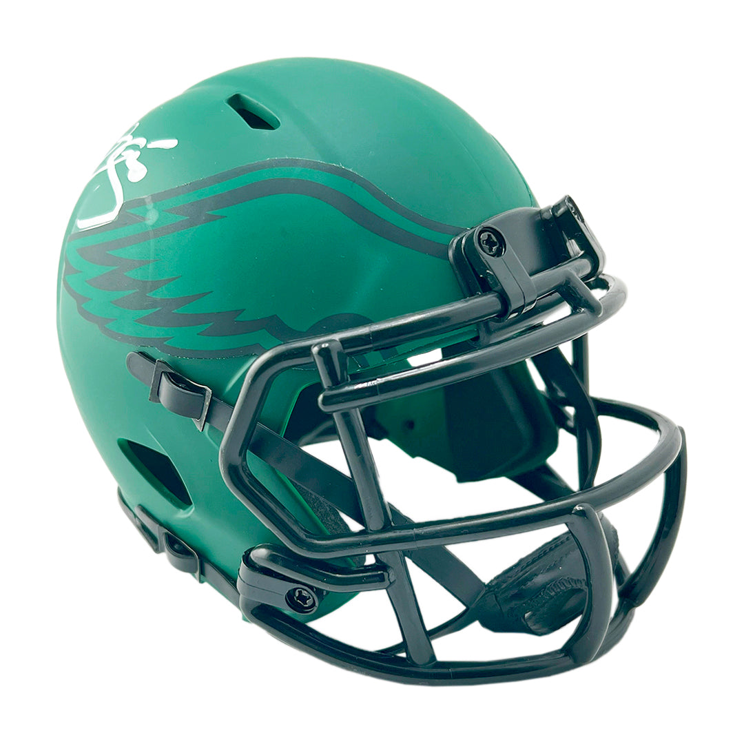 Donovan McNabb Signed Philadelphia Eagles Rave Mini Football Helmet (Beckett)