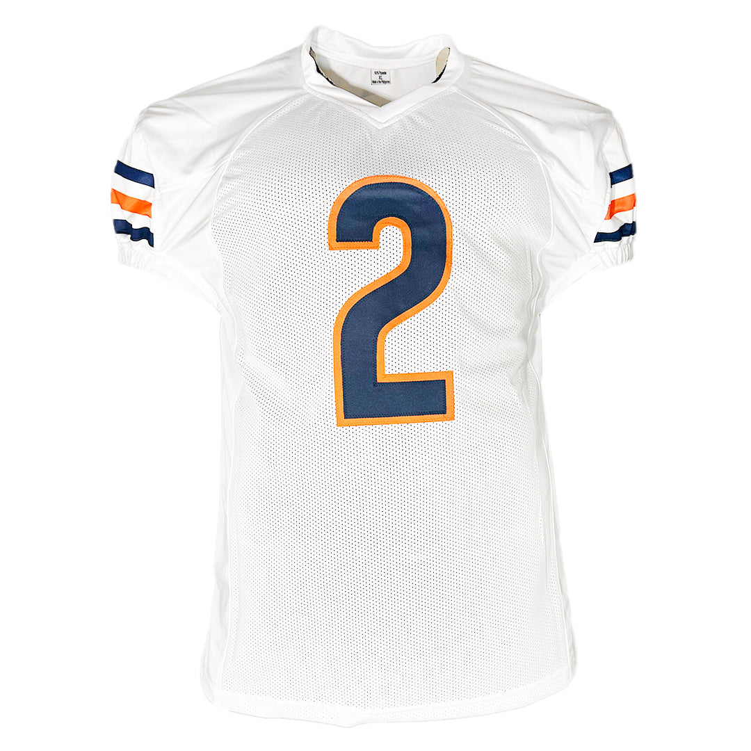 DJ Moore Signed Chicago White Game Style Football Jersey (JSA)