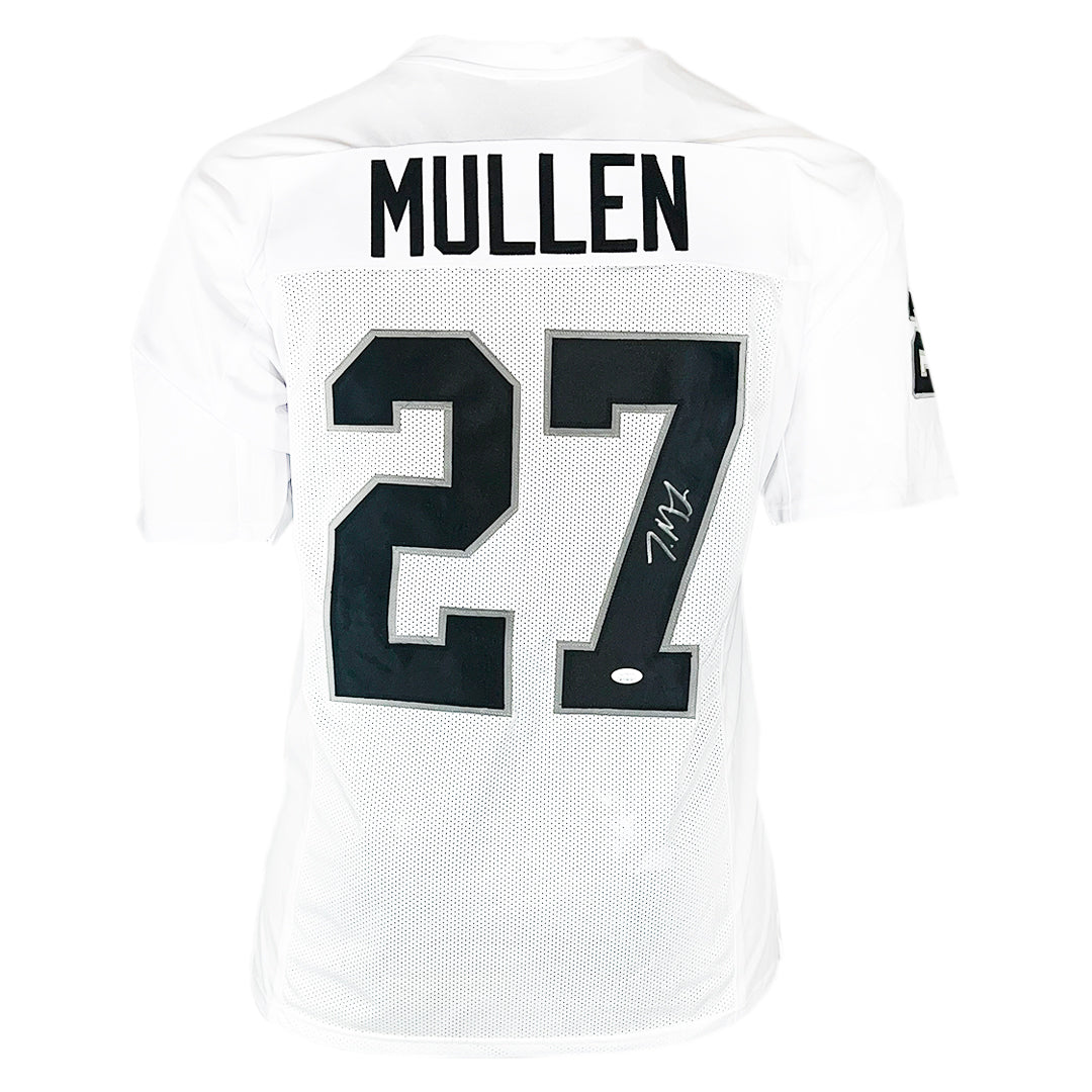 Trayvon Mullen Signed Las Vegas White Football Jersey (JSA)