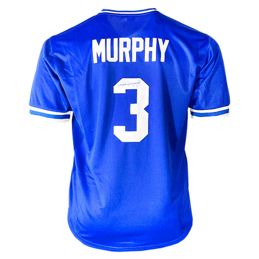 Dale Murphy Signed Blue Ink Atlanta Royal Blue Baseball Jersey (JSA)