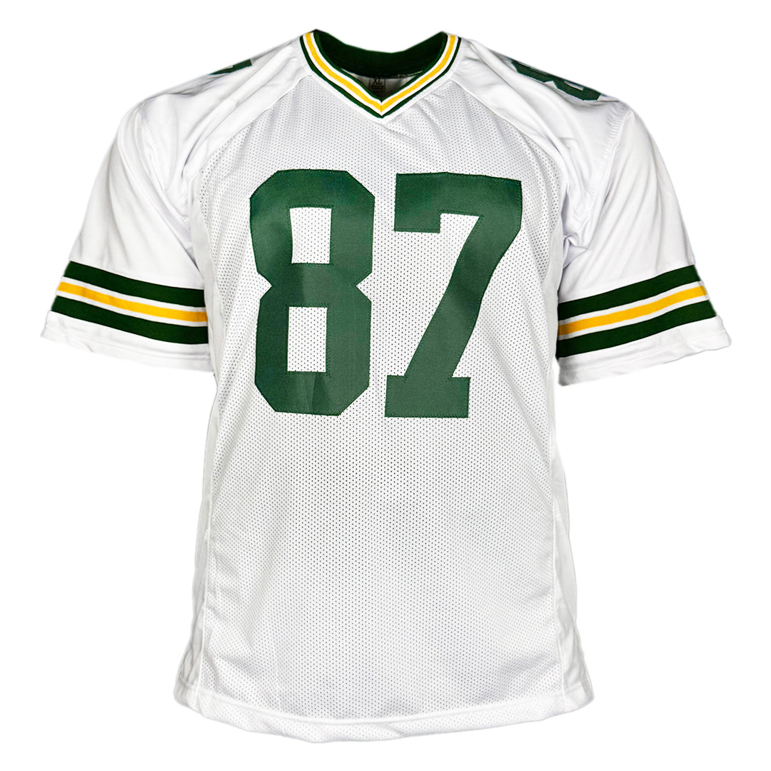 Jordy Nelson Signed Green Bay White Football Jersey (JSA)