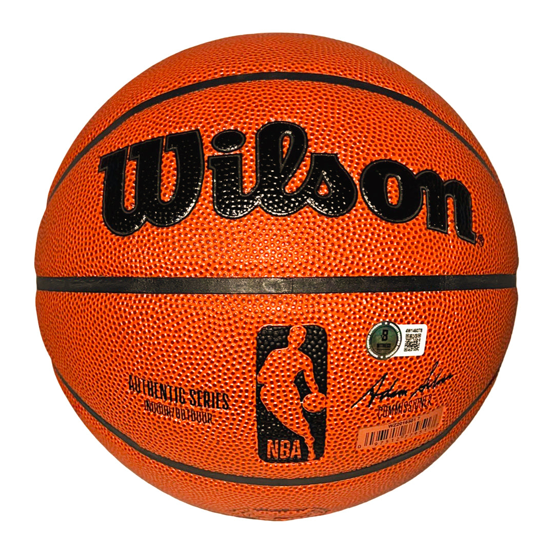 Joakim Noah Signed NBA Wilson Authentic Series Basketball (Beckett)