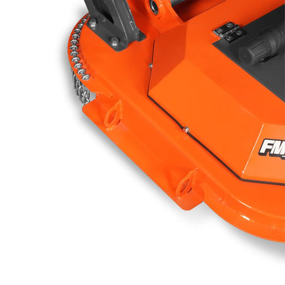 60 in Orchard Finish Mower,  3 Point Hitch Cat.1,  Hydraulic Offset,  PTO Shaft Included with Shear Bolt,  20-45 HP,  FMS60