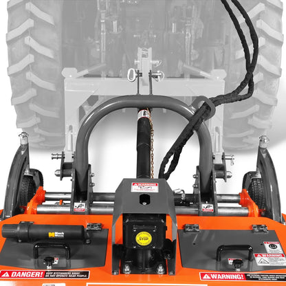 60 in Orchard Finish Mower,  3 Point Hitch Cat.1,  Hydraulic Offset,  PTO Shaft Included with Shear Bolt,  20-45 HP,  FMS60