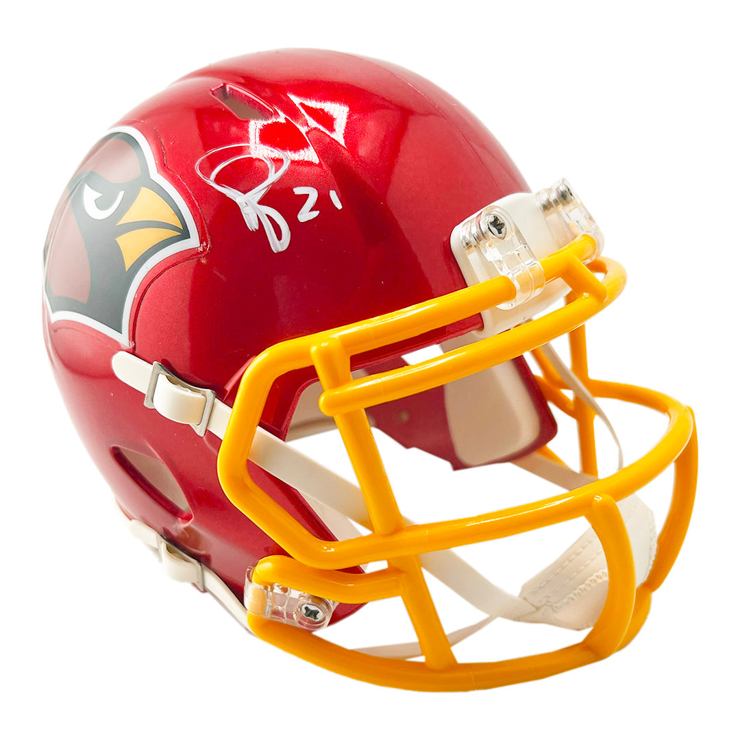 Patrick Peterson Signed Arizona Cardinals Flash Mini Football Helmet (JSA)