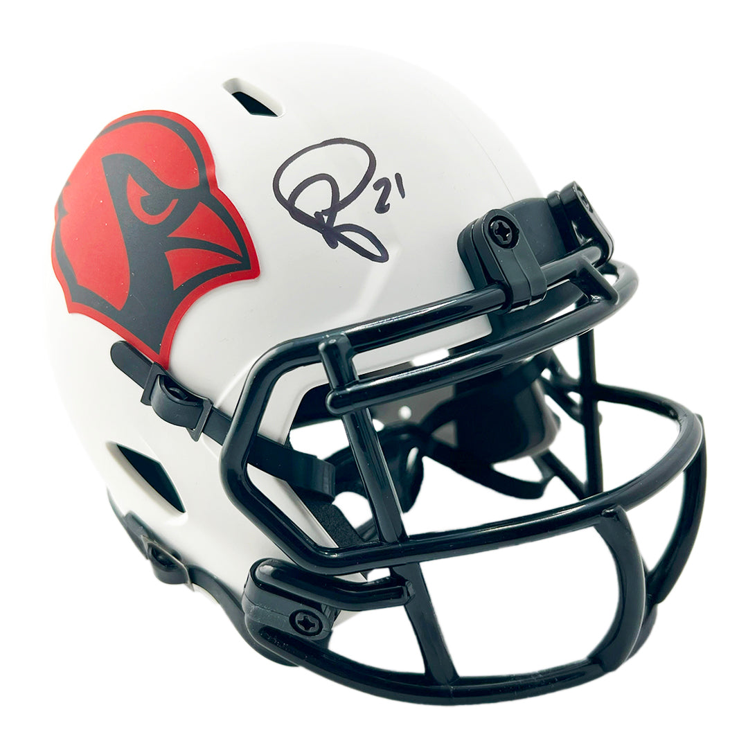 Patrick Peterson Signed Arizona Cardinals Lunar Mini Football Helmet (JSA)