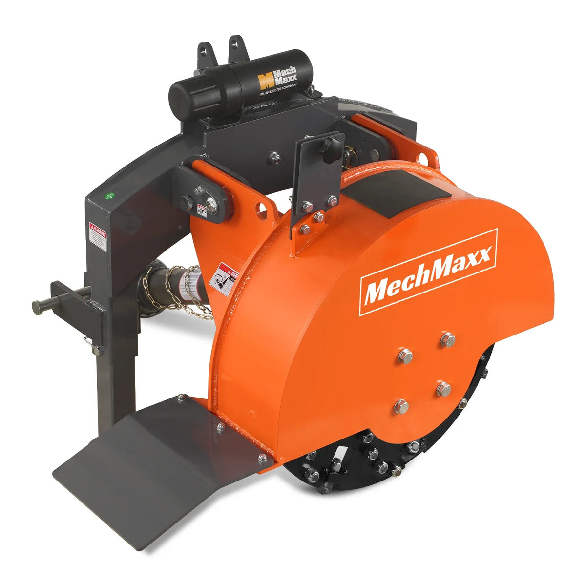 3-Point Hitch PTO Stump Grinder with 34 Carbide Teeth (PTO Shaft Included with Slip Clutch),  for 15-45HP Tractor; SG24.