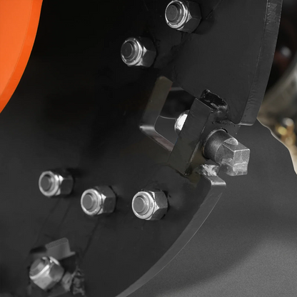 3-Point Hitch PTO Stump Grinder with 34 Carbide Teeth (PTO Shaft Included with Slip Clutch),  for 15-45HP Tractor; SG24