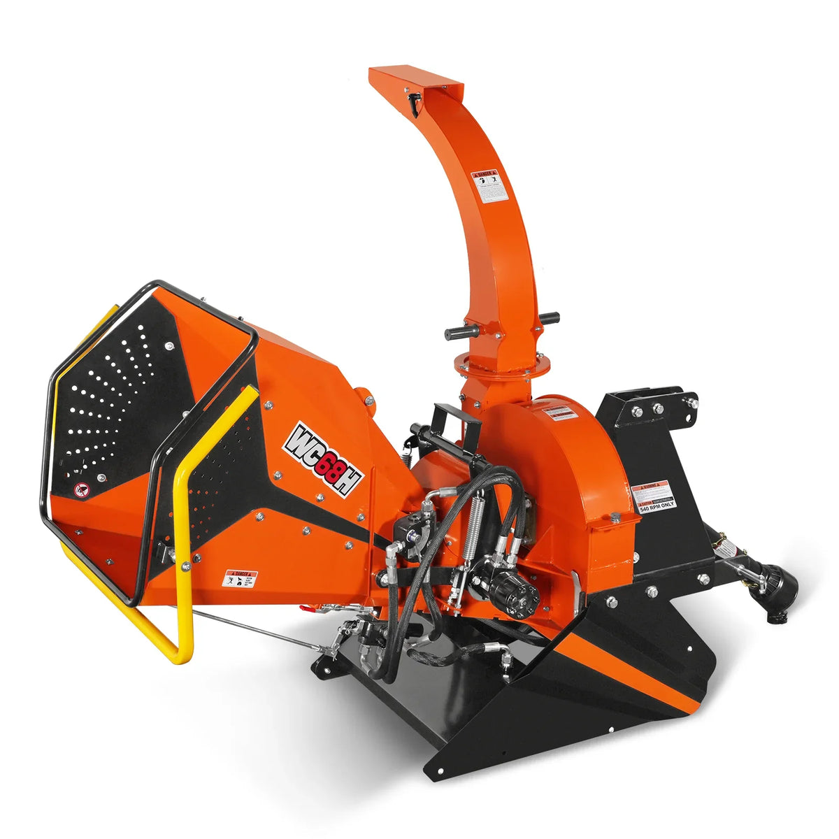 3-Point PTO Stump Grinder & 6",  3 Point Hydraulic PTO Wood Chipper Bundle, SG24 & WC68H